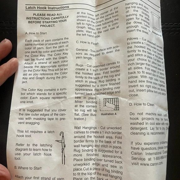 Shaggy Puppies Latch Hook Kit WonderArt Latch Hook Kit 20"x27" - Picture 5 of 7